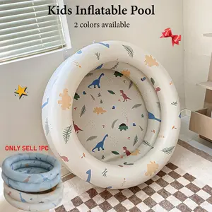 Kids Inflatable Pool, wear-resistant, pressure-resistant and explosion-proof, portable & space-saving, multi-use pool for ocean balls, home water play and kids bathing