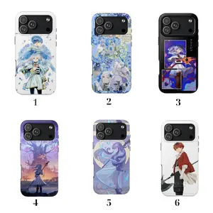 Frieren: Beyond Journey's End Phone Case – Chainsaw Girl Aesthetic Phone Case for iPhone For Samsung , Phone Accessories, Cute Phone Case, Fashion Case, Perfect Gift for HerHim, Phone Case for iPhone, Creative Dual Layer Case