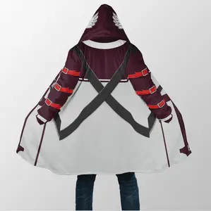 Hunter X Hunter Portor Feitan Dream Cloak Coat, Hunter X Hunter Men's Women's Hooded coat, Fleece Jackets Coats, Gift For Men And Women