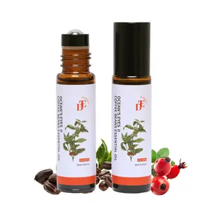 Hydrating facial oil Massage Roller, Jojoba  Organic for Face Puffiness, Anti-Wrinkles, Guasha, Travel Size Moisturizing