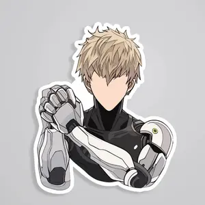 Genos The Cyborg Hero Anime Stickers