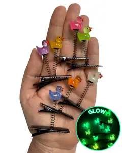 Glow In The Dark Duck Assorted Sprout Clips 7-PC Set