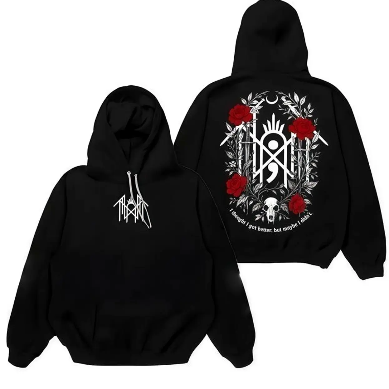 Sleep Token Flowers Red Logo Sweatshirt, Hoodie,Tshirt, Sleep Token Tour 2025 Tee, New Song Concert Tour, Gift for Fan, Even in Arcadia Band Merch, Metal Band Distro Graphic Tee Z