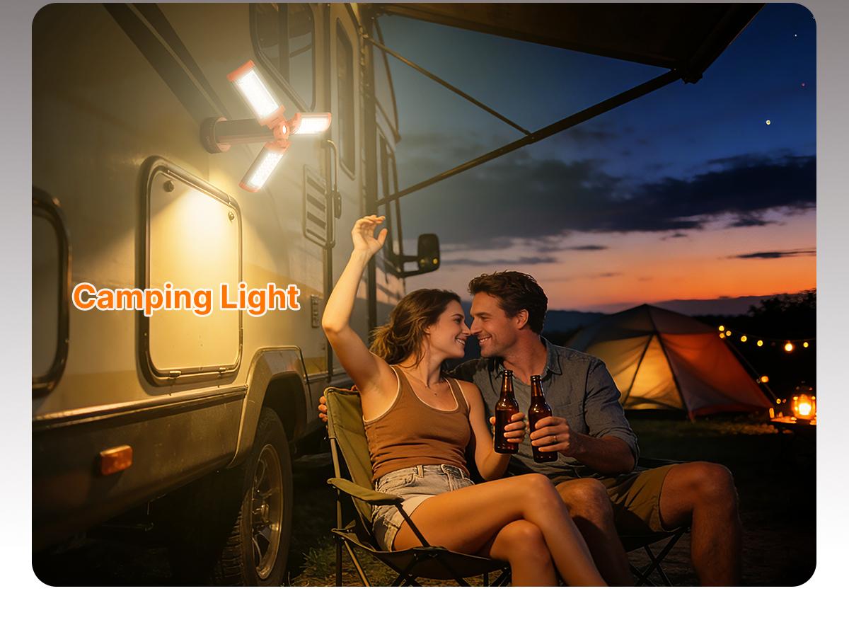 OGERY 2026 Remote-Controlled 2850LM Camping Lights with Tripod, 18000mAh Rechargeable Camping Lantern & LED Work Light, Detachable Tripod Stand up to 6.7 ft, 3 Lamp Heads for Camping & Emergency Use OGERY 2026 Remote-Controlled 2850LM Camping Lights with Tripod, 18000mAh Rechargeable Camping Lantern & LED Work Light, Detachable Tripod Stand up to 6.7 ft, 3 Lamp Heads for Camping & Emergency Use