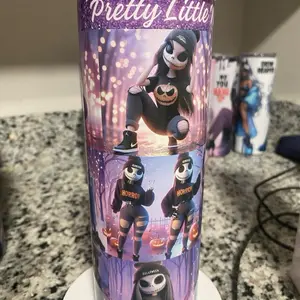 Pretty Little Nightmare Custom Tumbler - Perfect for Your Beverage Needs - Bottle, Drinkware Stainless Steel Stylish Bottled Portable