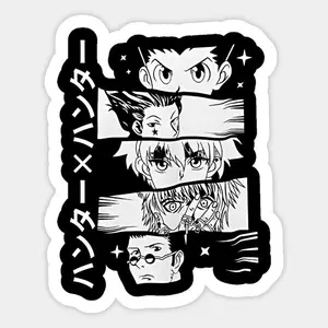 Hunter X Hunter Most Lovely Characters Sticker