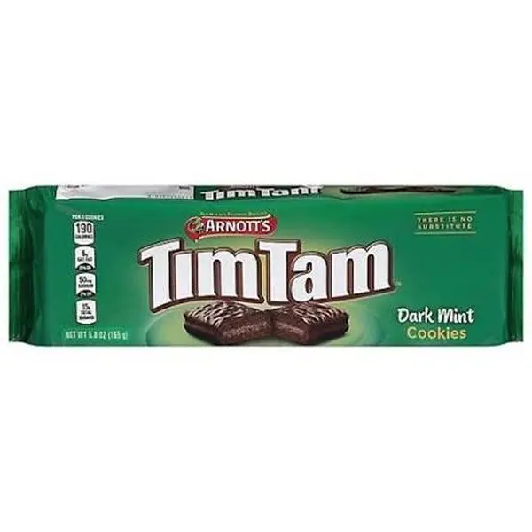 Arnott's Tim Tam Dark Mint Cookies