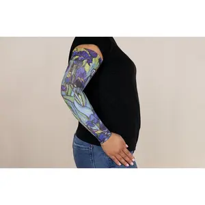 Irises Gradient Compression Arm Sleeve