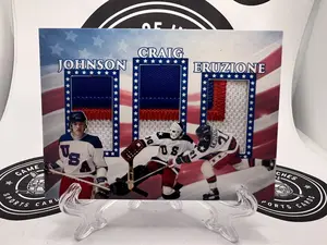 Miracle on Ice Patch Cards – 1980 USA Hockey Tribute
