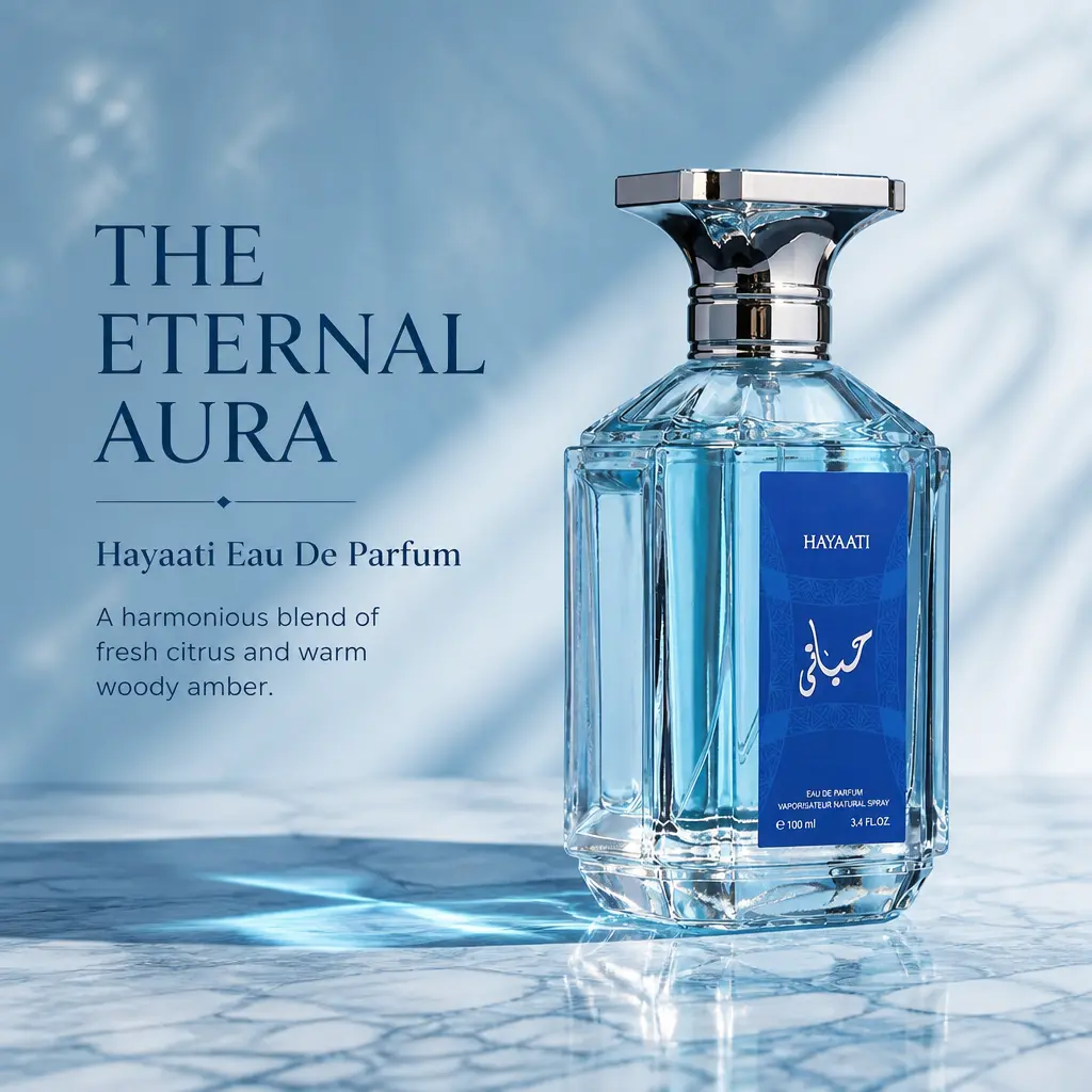 Men's 100ml Large-Capacity Eau de Parfum, with Bergamot, Cedar, Musk & Amber Notes, Strong Diffusion, Long-Lasting, Ideal Gift for Men