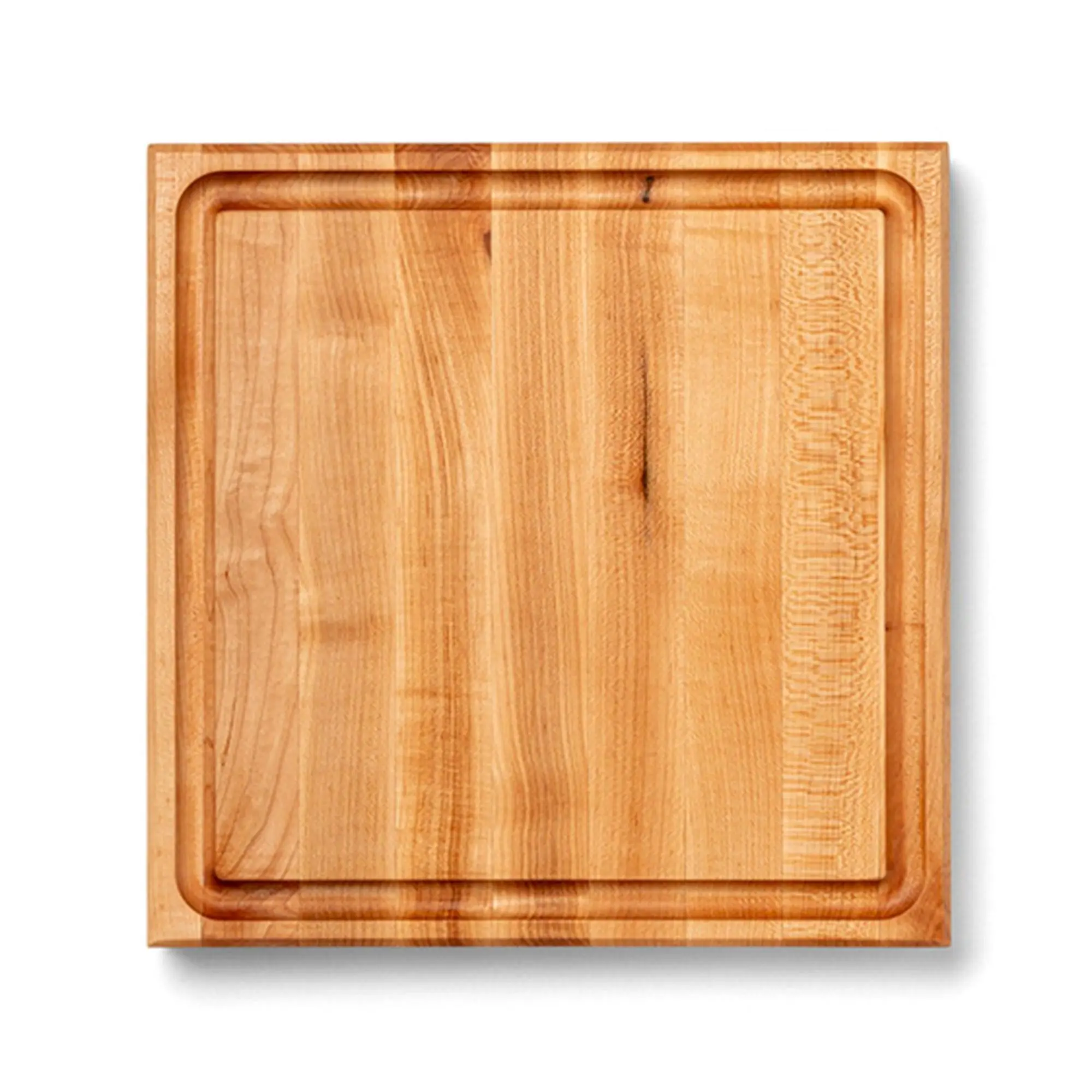 John Boos Square Maple Wood Cutting Board with Juice Groove, 15" x 15" x 1.5" John Boos Square Maple Wood Cutting Board with Juice Groove, 15" x 15" x 1.5"