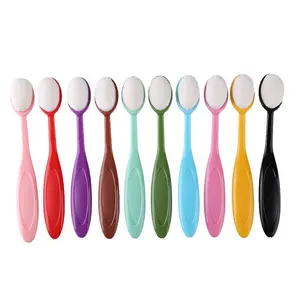 10pcs Small / Large Smooth Blending Brushes Soft Drawing Painting Brushes Flat Kit for DIY Cards Making Ink Application Tools When Crafting Paint Brushes Set
