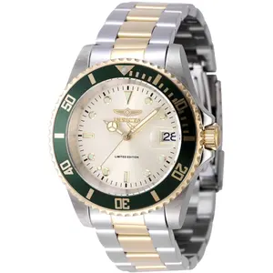 Invicta Men's Watch - Pro Diver Automatic Champagne Dial Two Tone Bracelet | 47395