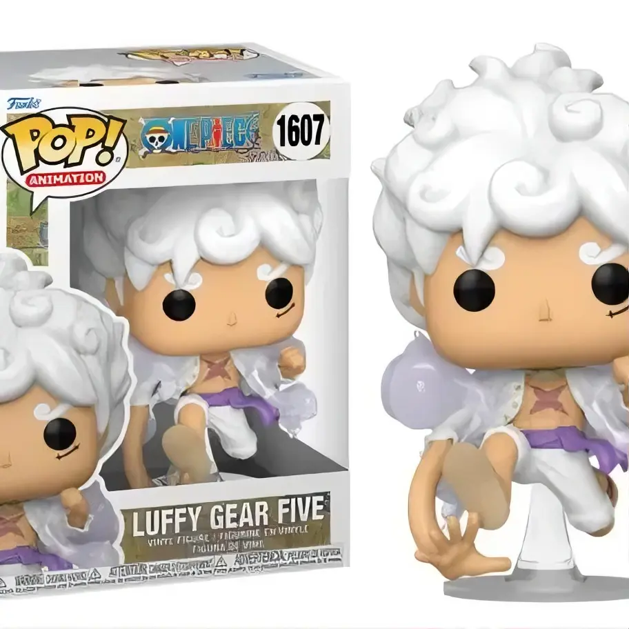 Funko Pop Anime One Piece Luffy Gear Five #1607 with Protector - Collectible Vinyl Figure