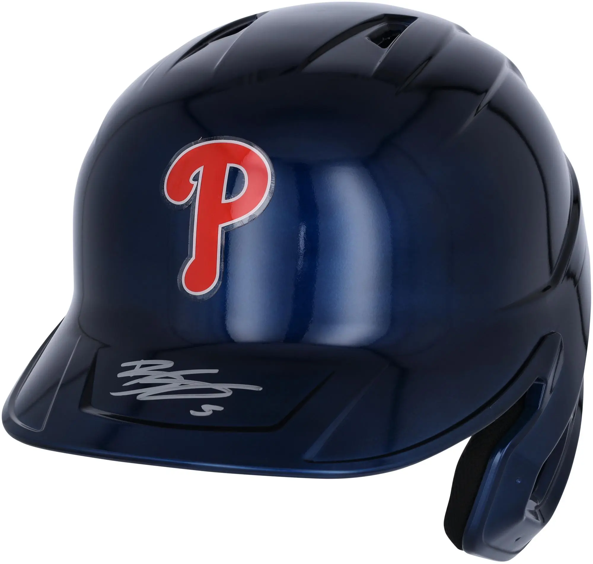 Bryson Stott Philadelphia Phillies Autographed Alternate Chrome Rawlings Mach Pro Replica Batting Helmet - Fanatics Exclusive - Fanatics Authentic Certified
