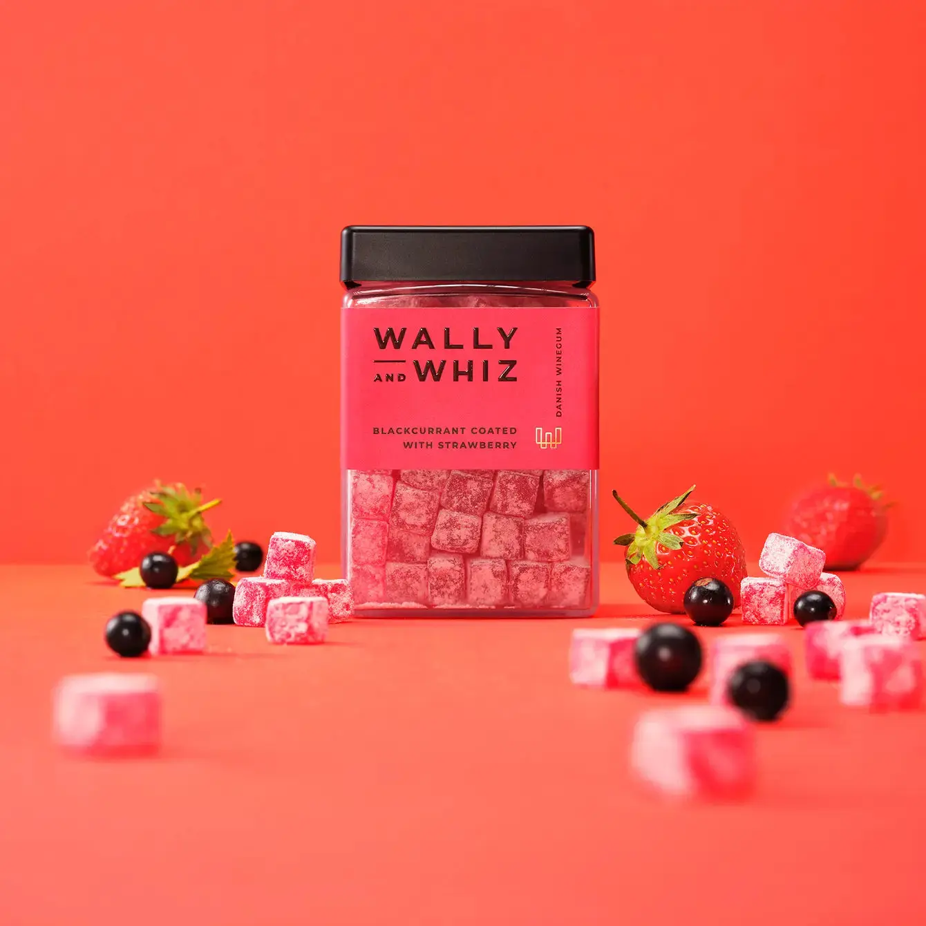 Wally and Whiz: Blackcurrant with Strawberry 240g Wally and Whiz: Blackcurrant with Strawberry 240g
