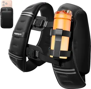 2026 FEIERDUN 3-IN-1 Weighted Vest Kit with Phone Holder & Water Pocket, 8lb/12lb/20lb Chest-friendly Vest for Running, Walking, Workout, Fitness, Cardio, Training & Strength Building #SpringStatements