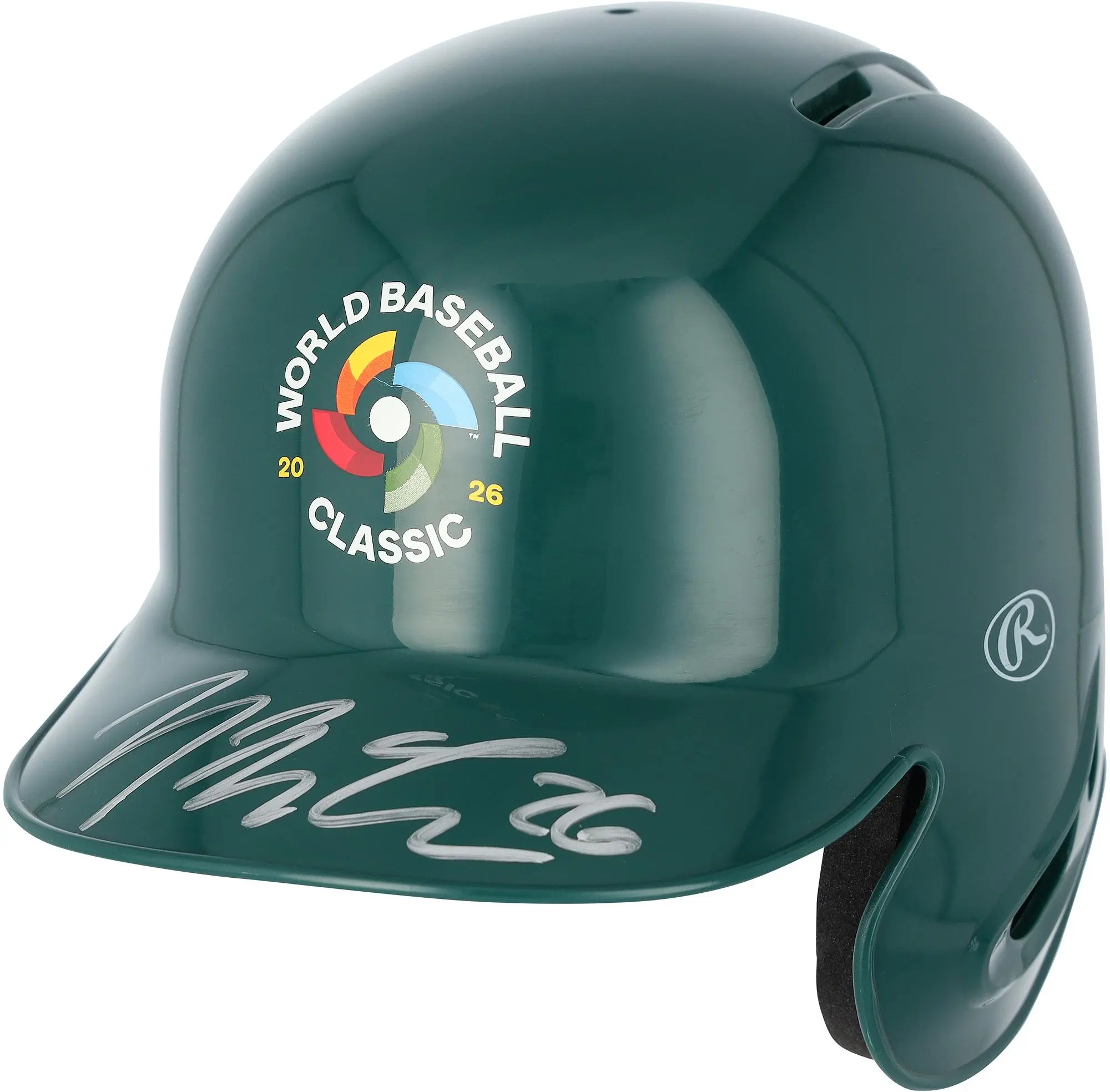 Nolan McLean New York Mets Autographed 2026 World Baseball Classic Logo Mini Batting Helmet - Fanatics Authentic Certified