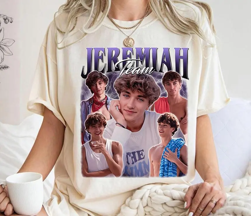 Comfort Colors® Team Jeremiah Shirt, The Summer I Turned Pretty Merch, Jeremiah Fisher Shirt, YA Romance Books Shirt