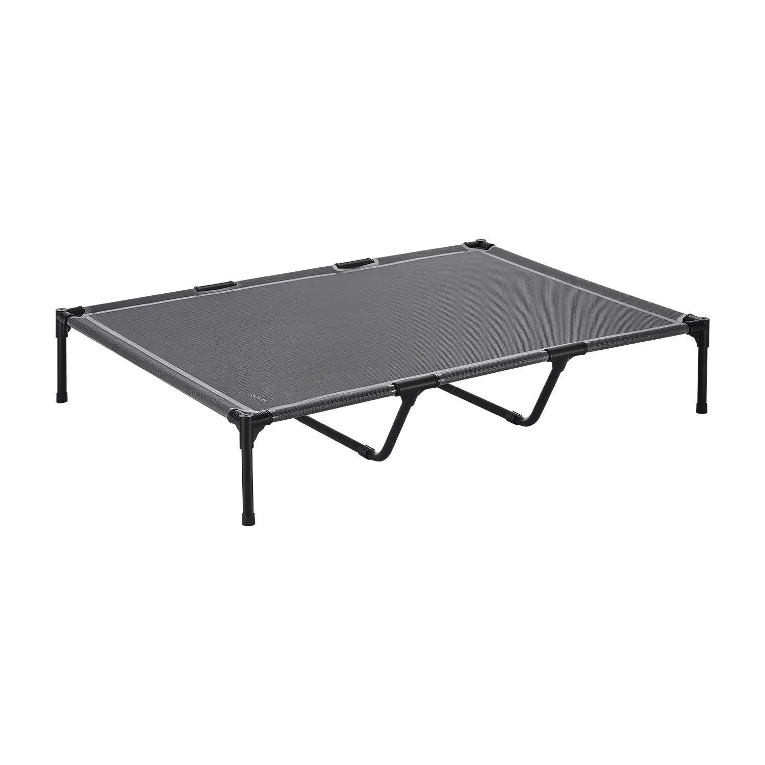 【SummerFinds】VEVOR Elevated Dog Bed for Large Dogs,  Portable Raised Dog Cot with Steel Metal Frame and Breathable Teslin Mesh, Indoor & Outdoor Pet Cooling Raised Hammock Bed, XL, Gray