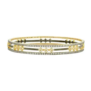 Rose D'or 3-Stack Slide Bangles