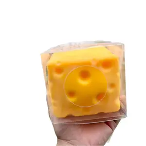 Trendy Internet Sensation: Extra Large Square Cheese Squishy Toy, Super Stress-Relief Gadget, Children's Stress-Relief Toy, Surprise Gift