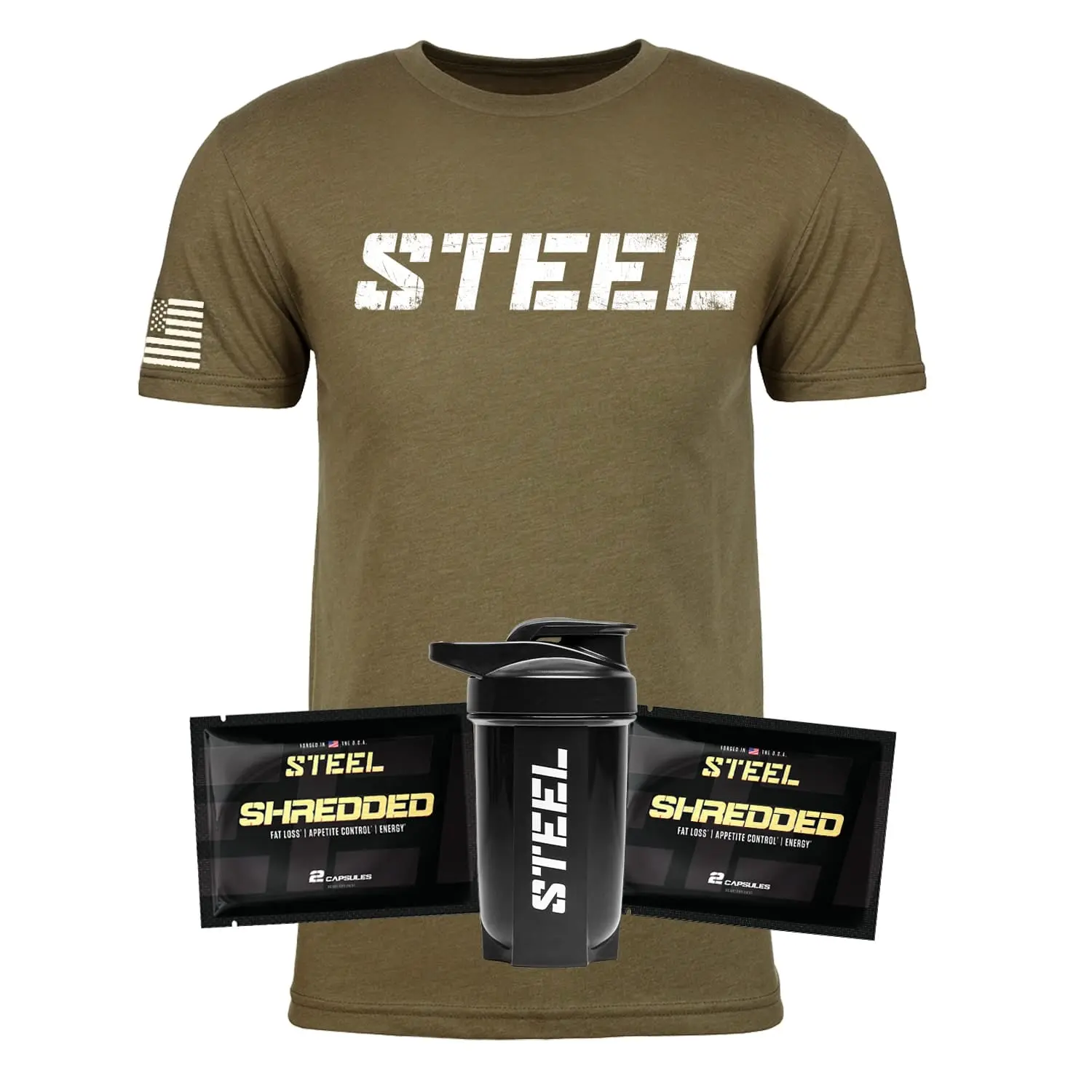 SHREDDED & SHIRT BUNDLE