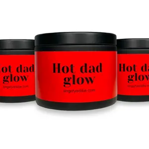 Hot dad glow candle