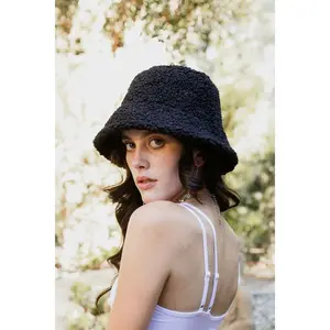 Teddy Suede Combo Reversible Bucket Hat