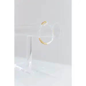 clear gold cleo, 4mm