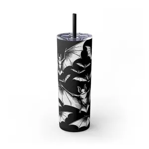 Bat Skinny Tumbler