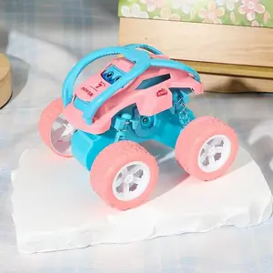 Macaron Inertia Four-Wheel Drive Rollover Car, Fun Kids Toy Vehicle, Ideal Gift for Children, Durable Plaything, Perfect for Indoor & Outdoor Use