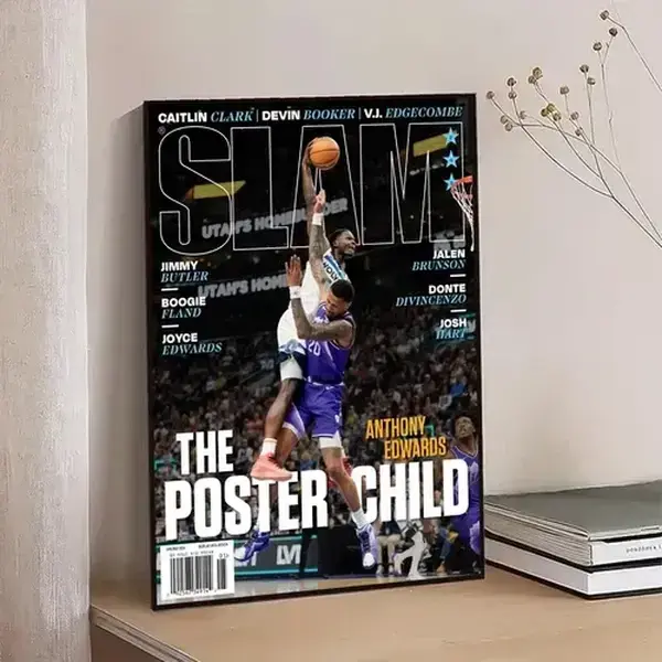 Magazine Anthony Edwards Minnesota Timberwolves NBA Poster