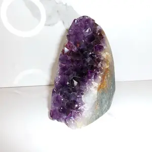Amethyst Geode - Purple Crystal Rock Specimen for Mineral Collection