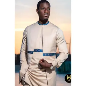 MG Men's Traditional African Wear/ Kafka, African Suit T232