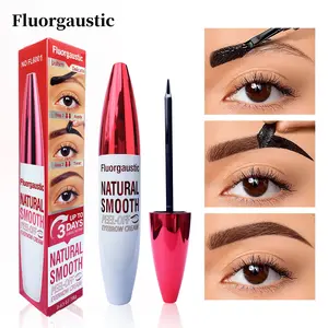 Easy Peel-Off Eyebrow Gel - Waterproof & Sweat-Resistant, Black/Dark Brown, Semi-Permanent, Long-Lasting, Film-Forming, Suitable for All Brow Shapes, Brow Gel, Brow Dye Set, Cosmetic Brow Liquid, Brow Tint, Valentine's Day & Mother's Day Gifts