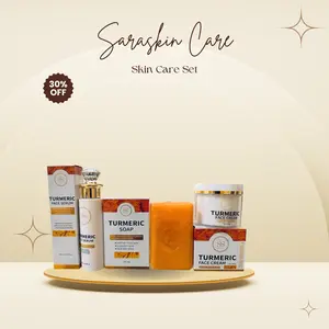 Tumeric skincare set for face  Cleansing Gentle Radiant