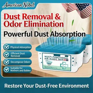 Long-Lasting Air Freshener, Automatic Dust Removal & Humidity Control, Nanometer Adsorbent, 1 Piece Pack, Home Air Purifier