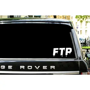 FTP Permanent Vinyl Decal - G59 Rap Music Sticker for Scrim & Ruby da Cherry Fans, Suicideboys
