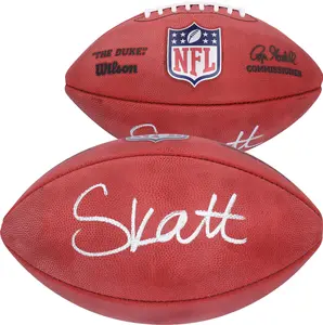 Cam Skattebo New York Giants Autographed Duke Full Color Football - Fanatics Authentic Certified