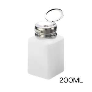 200ml Clear Frosted Nail Liquid Pump – Effortless & Mess-Free Application