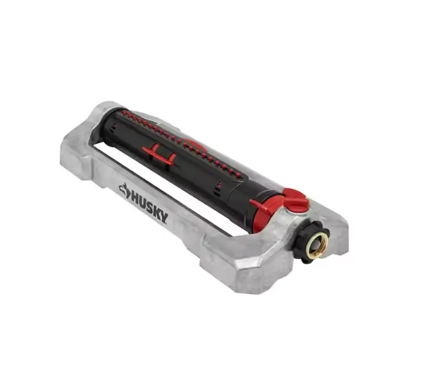 Turbo Oscillating Sprinkler, 4500 sq. ft. Coverage for Home Garden Watering & Irrigation