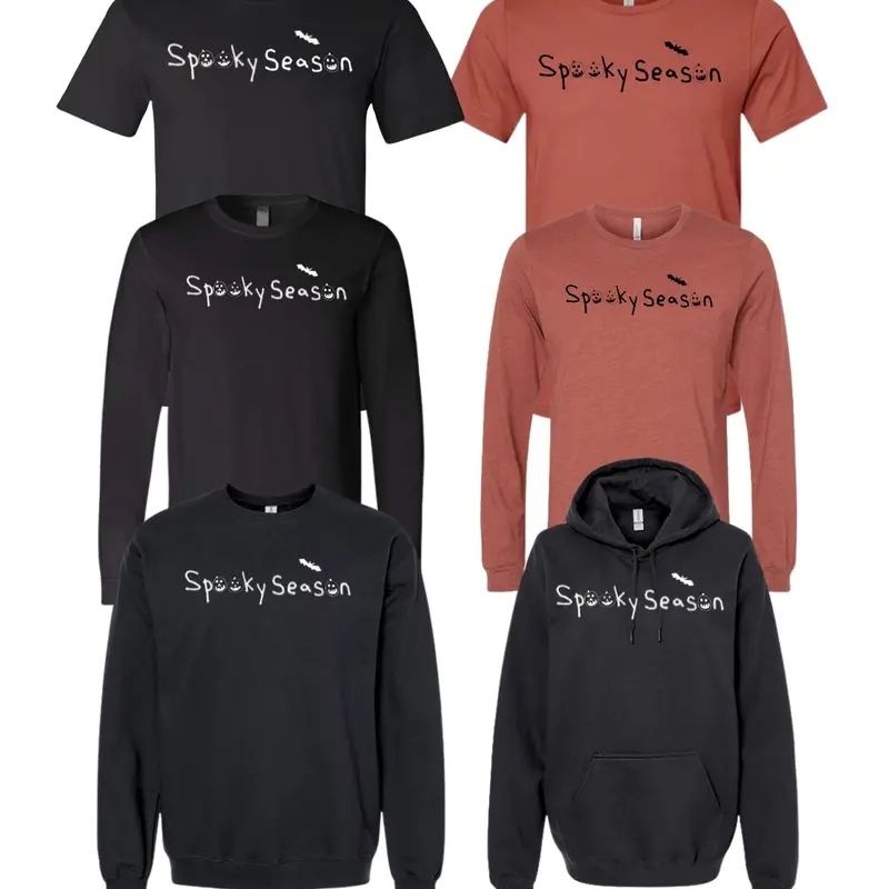 Halloween Shirts Drawn By Uncle Andy - Spooky Season - Unisex - Made With Love