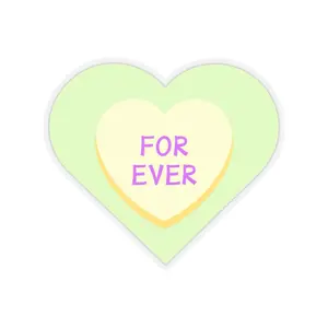 FOREVER Valentine Hearts Kiss-Cut Sticker scrapbooking