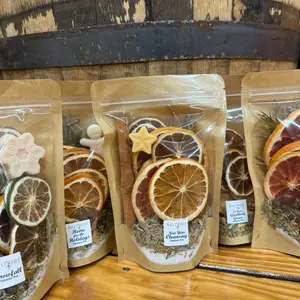 Herbal Garden Handmade Simmer Pots - For Every Season Intention or Sabbat Unique Crafted Aroma & Stovetop Use with Oranges and Herbs