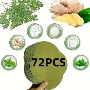 72PCS Belly Button Patch Patch, Natural Ingredients Patch, For Women, Girls, Firming, Moisturizing, Gentle Herbal Traditional