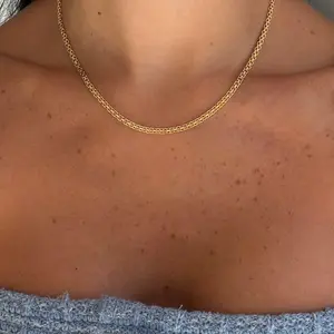EVRY JEWELS Gold or Silver Plated Stainless Steel Women's Plain Chain Necklaces