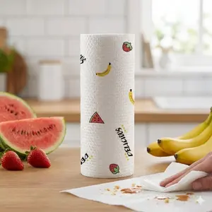 Heavy Duty Disposable Cleaning Wipes｜Thick Absorbent Lint-Free Cloths｜Commercial Grade for Kitchen Grill Stove Deep Cleaning｜Multi-Surface Degreaser Wipes｜Strong Degreasing Power｜Quick Dry Streak-Free