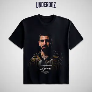 UnderDoz Ilia Topuria El Matador T-shirt, UFC Ilia Topuria Tee, UFC Sports Shirt, UFC Vintage Cotton Tee, UFC Merch, Casual T-Shirts Top Short Sleeves DTG Print