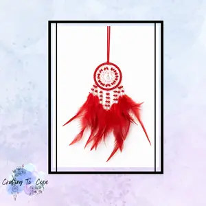 Boho Crystal Dreamcatchers, Handmade Hanging Home Decor for Living Room, Bedroom Wall Ornaments